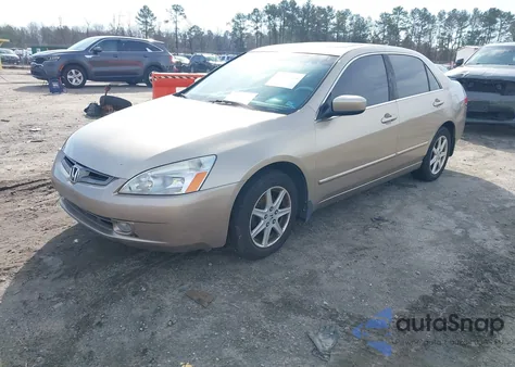2004 Honda Accord 3.0 Ex z USA, uszkodzony, nr VIN 1HGCM66534A008571